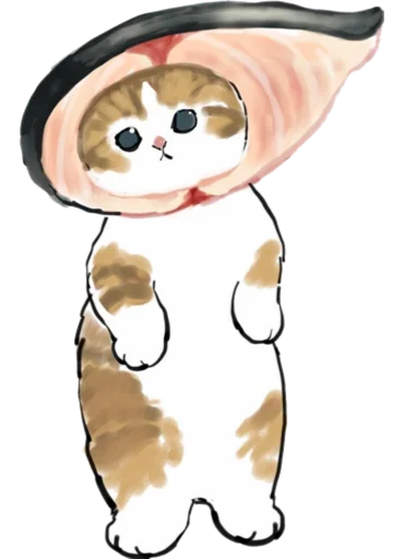 Kittens mofu_sand 4 sticker 🐟