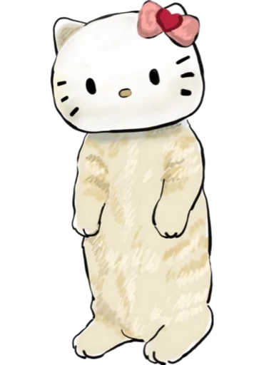 Kittens mofu_sand 4 stiker 🐱