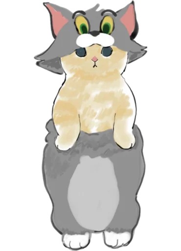 Kittens mofu_sand 4 sticker 🐱