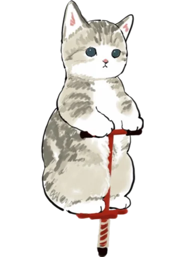 Kittens mofu_sand 4 stiker 🛴
