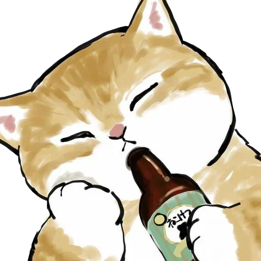 Kittens mofu_sand 4 sticker 🍺