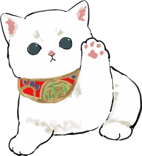 Kittens mofu_sand 2 stiker 👋