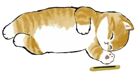 Kittens mofu_sand 2 sticker 😴