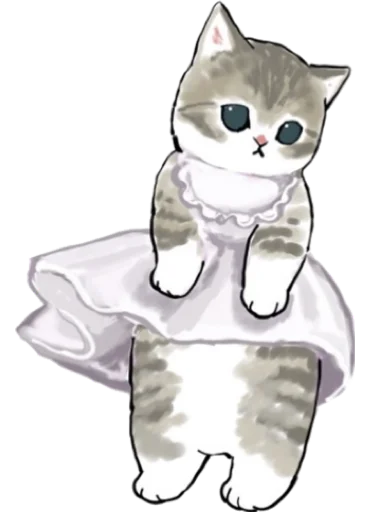 Kittens mofu_sand 2 sticker 💃