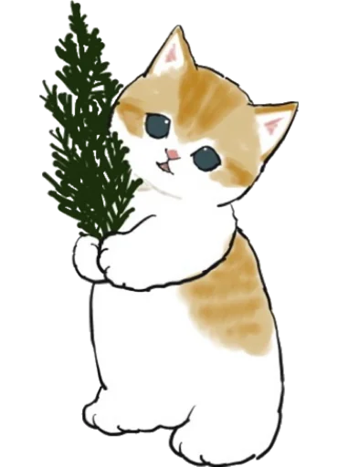 Kittens mofu_sand 2 sticker 🌲