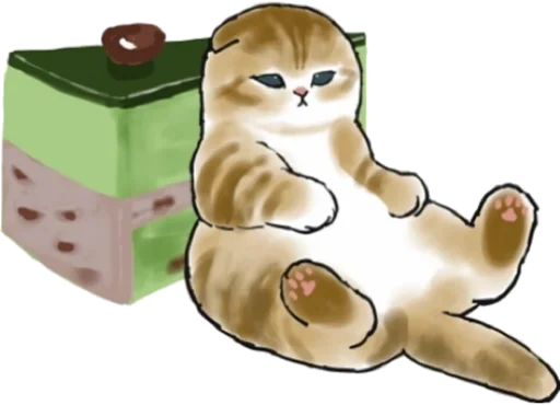 Kittens mofu_sand 2 stiker 🍰