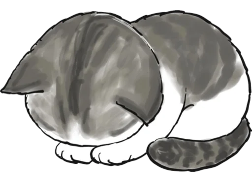 Kittens mofu_sand 2 stiker 😣