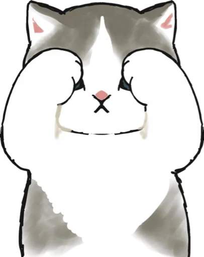 Kittens mofu_sand 2 stiker 🙈