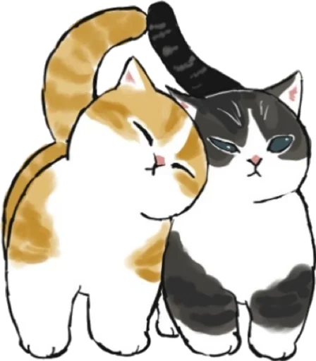 Kittens mofu_sand 2 stiker 🥰