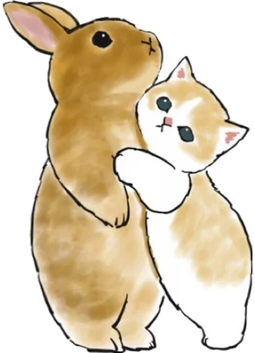 Kittens mofu_sand 2 stiker 🤗