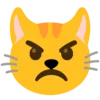 Коты emoji 😠