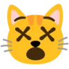 Коты emoji 😵
