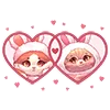 Telegram emoji Love Cats