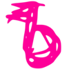 розовые буквы emoji 🔥