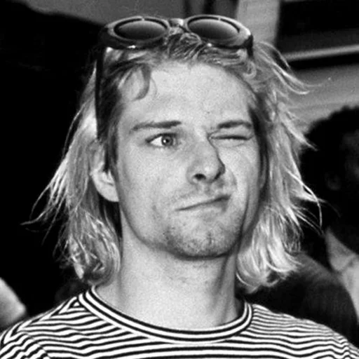 Kurt Cobain (Nirvana) sticker 😉