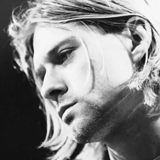 Kurt Cobain (Nirvana) sticker 🙁