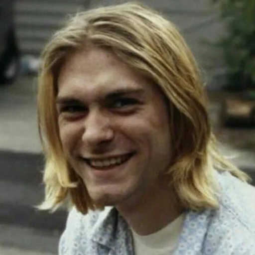 Kurt Cobain (Nirvana) sticker 😆