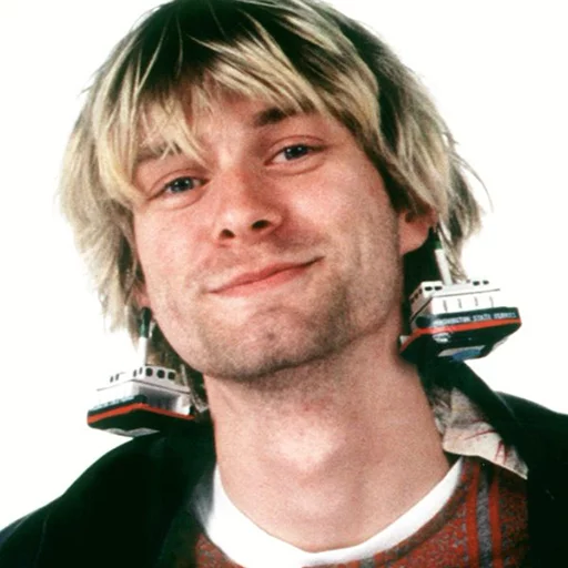 Kurt Cobain (Nirvana) sticker 😇