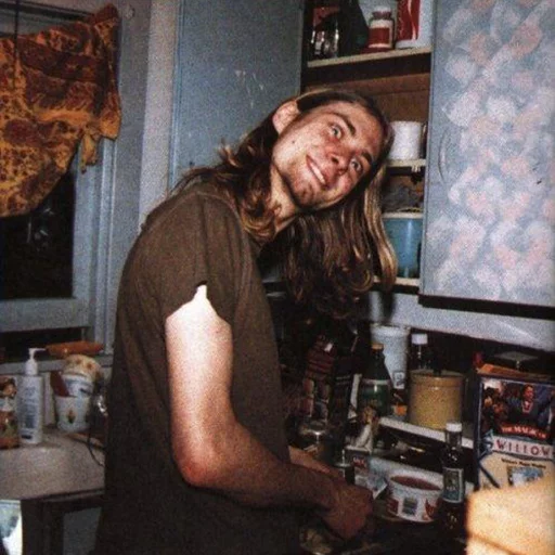 Kurt Cobain (Nirvana) sticker 😃