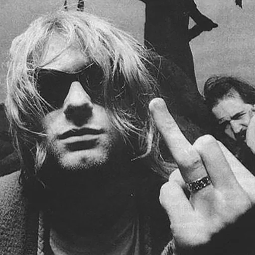 Kurt Cobain (Nirvana) sticker 💍