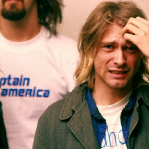 Kurt Cobain 3 emoji 😰