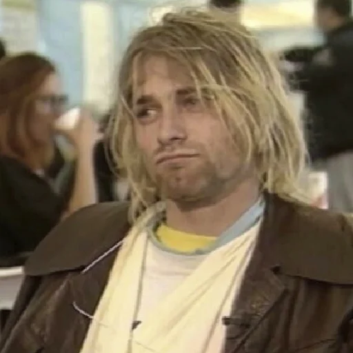 Эмодзи Kurt Cobain 3 😕