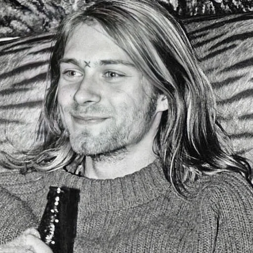 Эмодзи Kurt Cobain 3 🍺