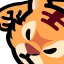 LIHKG Tiger HD  sticker 🤜