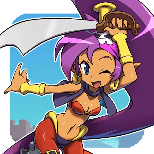 Shantae and the Pirate's Curse sticker 😉