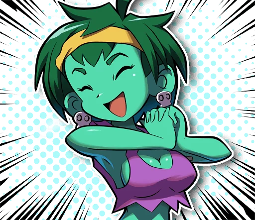 Shantae and the Pirate's Curse sticker 😄
