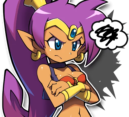 Shantae and the Pirate's Curse sticker 😠