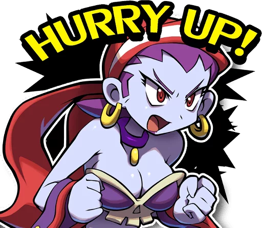 Shantae and the Pirate's Curse sticker 🔜