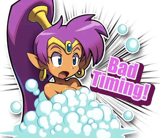 Shantae and the Pirate's Curse sticker 😟