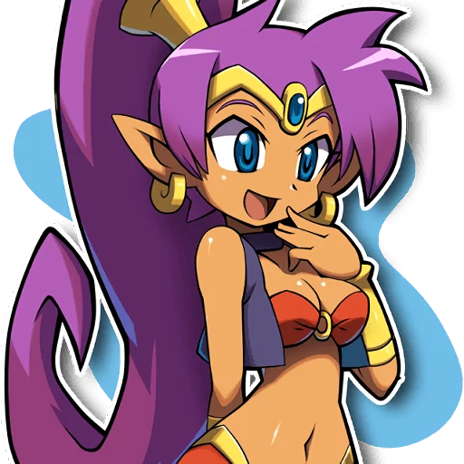 Shantae and the Pirate's Curse sticker 😃