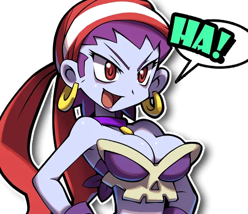 Shantae and the Pirate's Curse sticker 😈