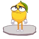 Lemon emoji 🤕