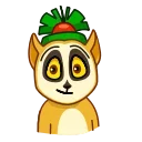 Lemur naljepnica 🌈