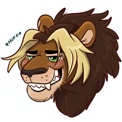 Lion Sexy King emoji 🤣