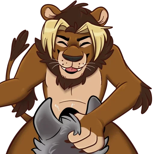Lion Sexy King emoji 😚