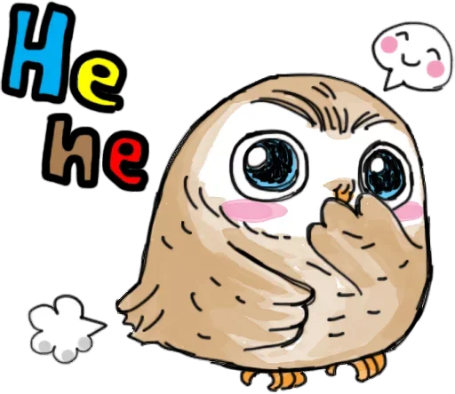 Owlet emoji 😶