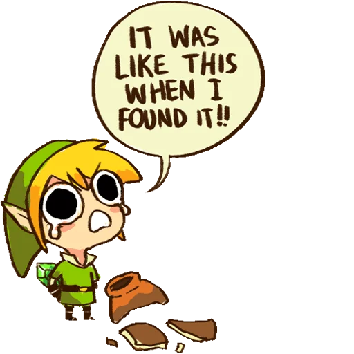 Legend Of Link sticker 🥺