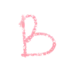Telegram emoji Розовый алфавит