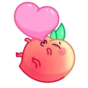 Life’s a Peach sticker 😘