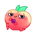 Life’s a Peach sticker 🖕
