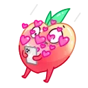 Life’s a Peach sticker 🤩