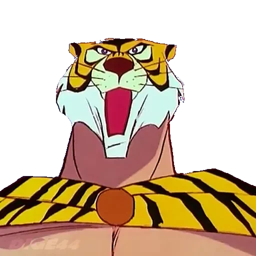 Tiger Man stiker 😏