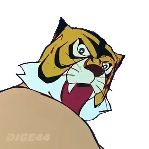 Tiger Man stiker 😳
