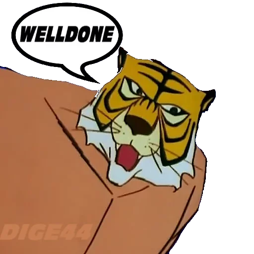 Tiger Man stiker 👌