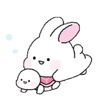 Lovely Rabbit Tozzi emoji 😓