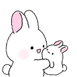 Lovely Rabbit Tozzi emoji 💋